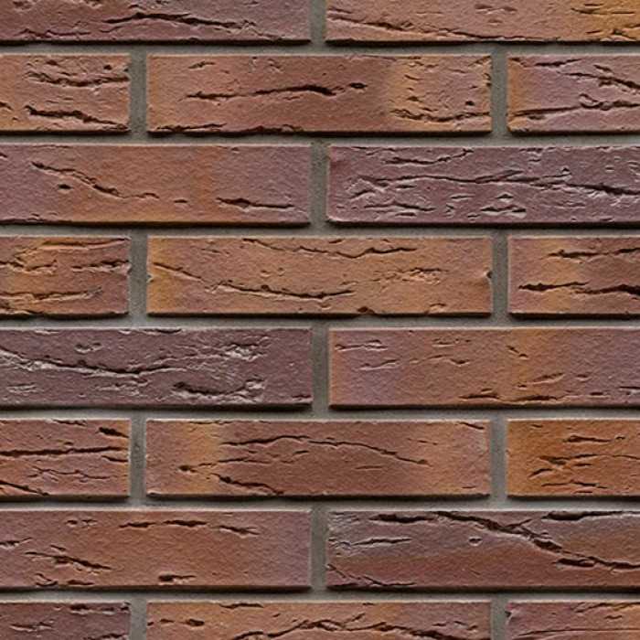 Кирпич клинкерный Muhr 04 Rotbraun-bunt готик, 240х115х52 мм