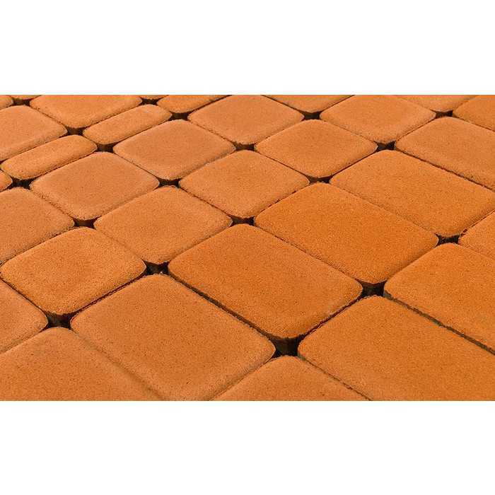 Плитка тротуарная BRAER Классико янтарный, 115x60 мм